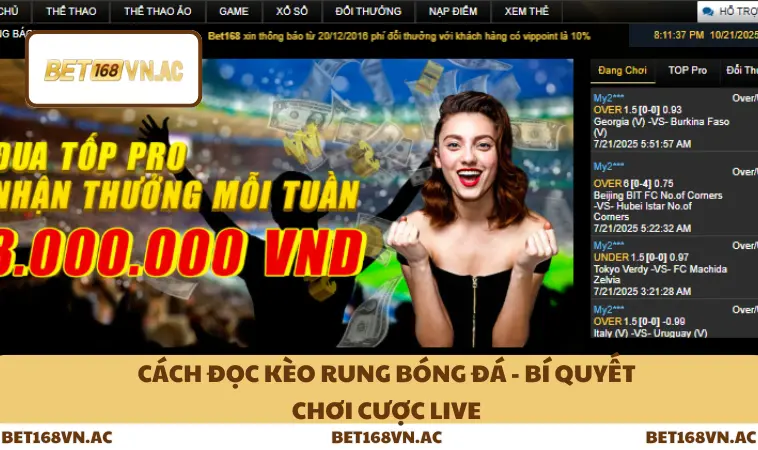 Cách Đọc Kèo Rung Bóng Đá - Bí Quyết Chơi Cược Live
