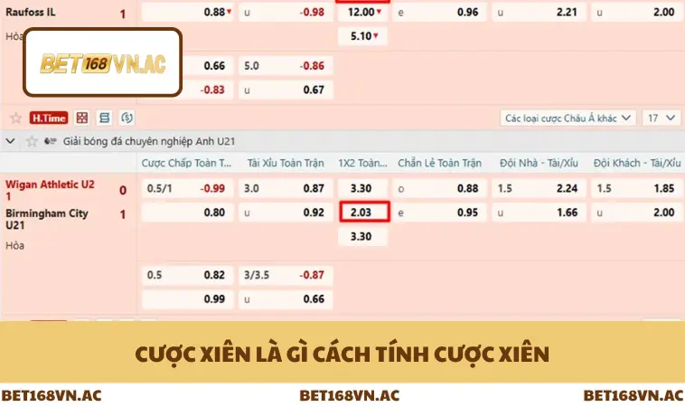Cược xiên là gì cách tính cược xiên